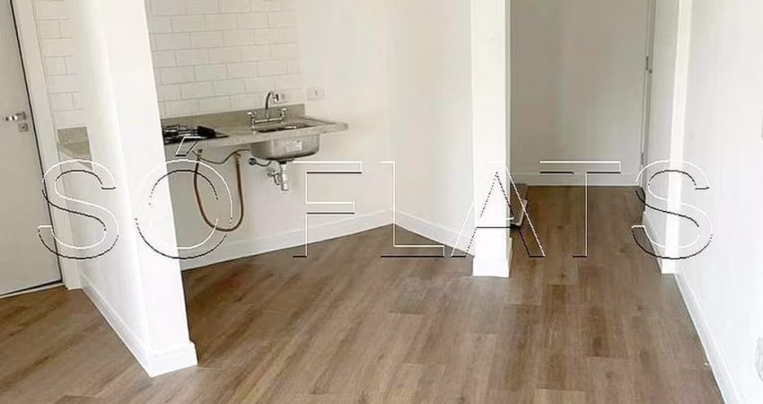 Flat Columbia disponível para locação com 43m², 01 dormitório e 01 vaga de garagem.