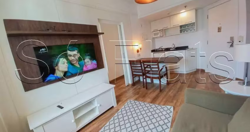 Flat disponível para locação próximo ao shopping ibirapuera e com excelente localização.