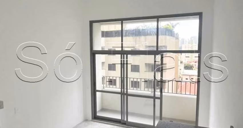 Apartamento estilo studio com 22,78m² 1 dormitório e 1 vaga de estacionamento.