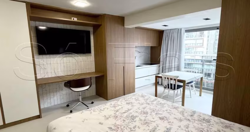 Studio nine 3134, disponível para locação contendo 27m² e 1 dormitório.