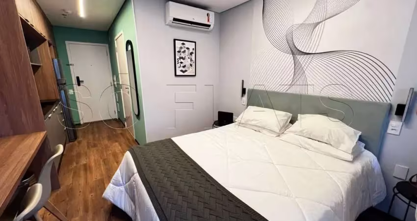 Residencial domy vila mariana, apto disponível para locação com 27m², 01 dormitório