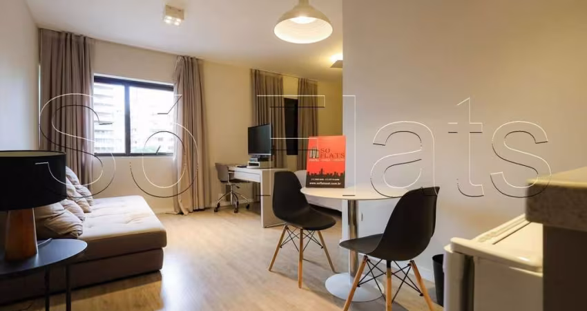 Apto no New Citi disponível para locação com 31m² e 1 dormitório.