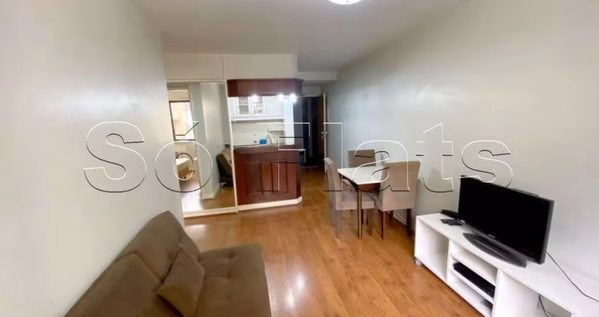 Flat La Residence Itaim disponível para venda com 41m², 1 dormitório e 1 vaga de garagem