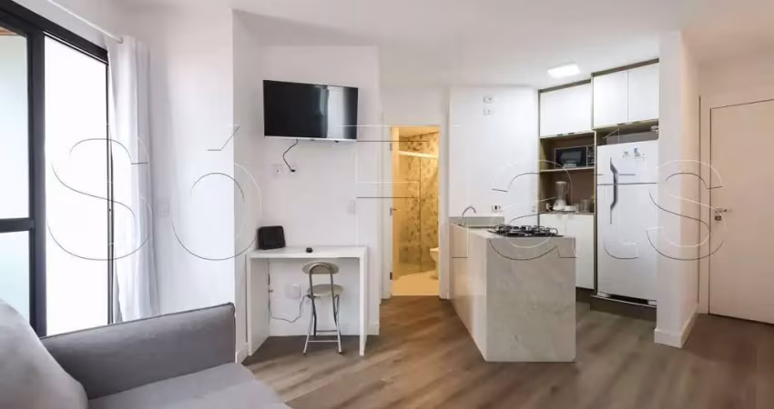 Flat prox ao Shopping Pamplona disponível para locação, facil acesso a Av 9 de Julho e Paulista