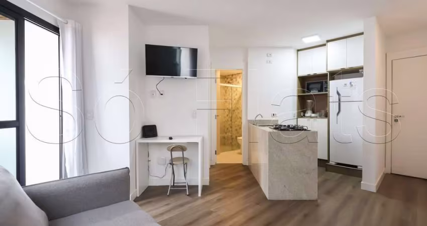 Flat prox ao Shopping Pamplona disponível para locação, facil acesso a Av 9 de Julho e Paulista