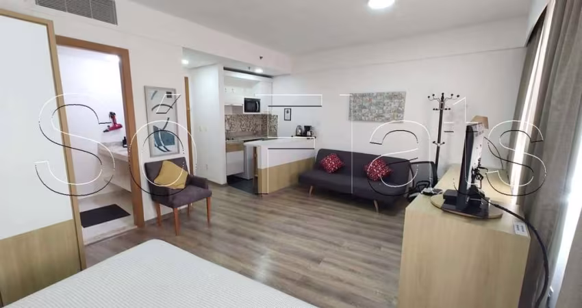 Flat Comfort Alphaville, apto disponível para venda com 33m², 01 dorm 01 vaga