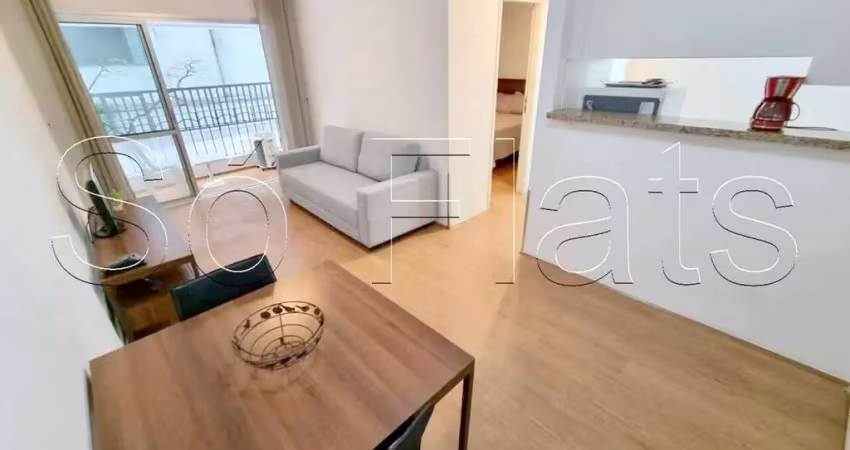 Flat saint paul disponível para venda com 41m², 1 dormitório e 1 vaga de garagem
