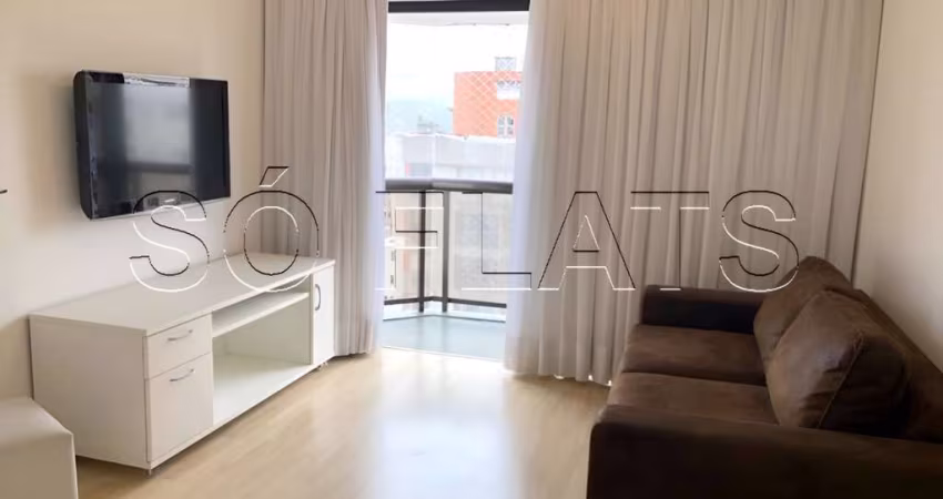 Residencial Olympic Jardins, apto disponível para locação com 45m², 01 dorm e 01 vaga de garagem.