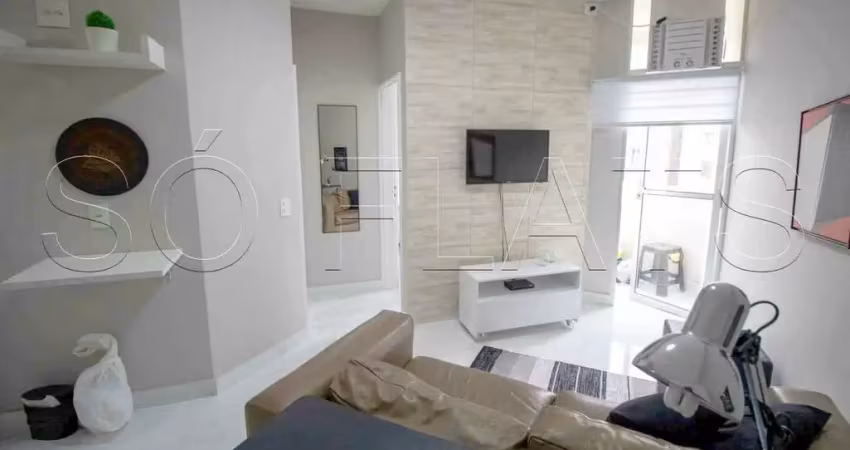 Flat stagium studio disponível para venda com 28m², 1 dormitório e 1 vaga de garagem