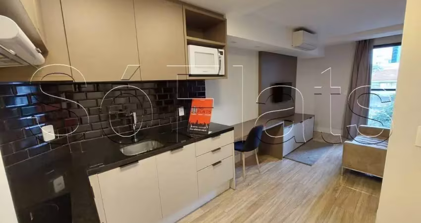 Notting hill, studio contendo 34m² e 1 dormitório, disponível para locação.
