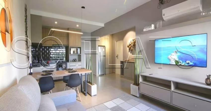 Flat Le Bougainville, disponível para venda com 57m², 1 dormitório e 1 vaga de garagem