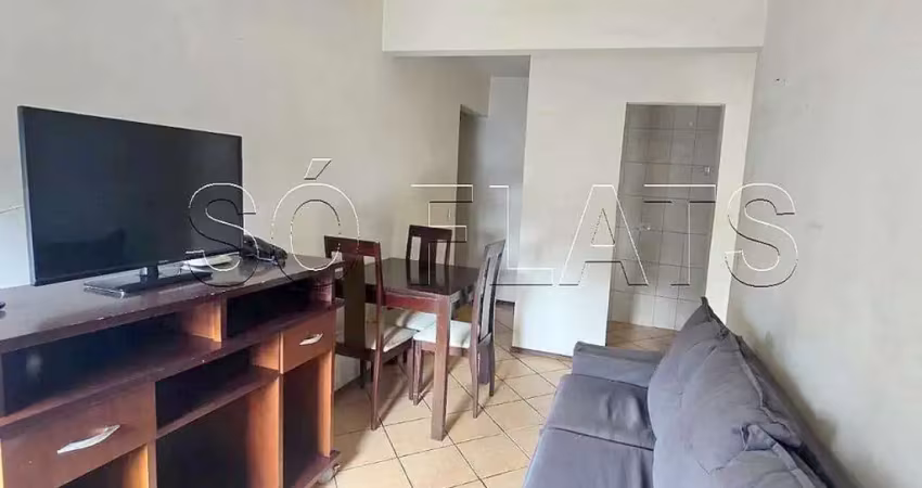 Flat são paulo suíte service disponível para venda com 35m², 1 dormitório e 01 vaga de garagem