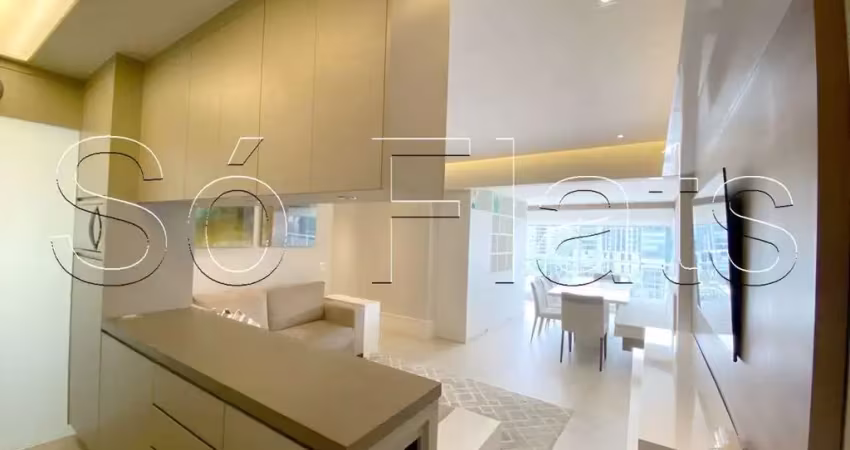 Residencial horizonte jk contendo 80m², 1 dormitório e 1 vaga, disponível para locação.