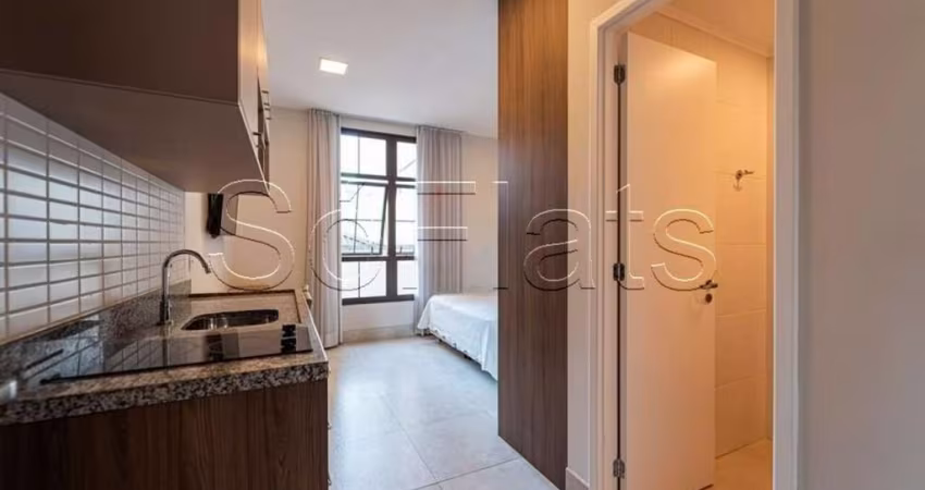 Studio Jacques Pilon, disponível para venda com 30m² e 01 dormitório