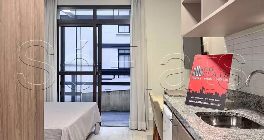 Studio jacques pilon, disponível para venda com 27m² e 01 dormitório