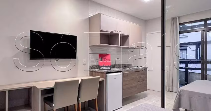 Studio jacques pilon, disponível para venda com 27m² e 01 dormitório