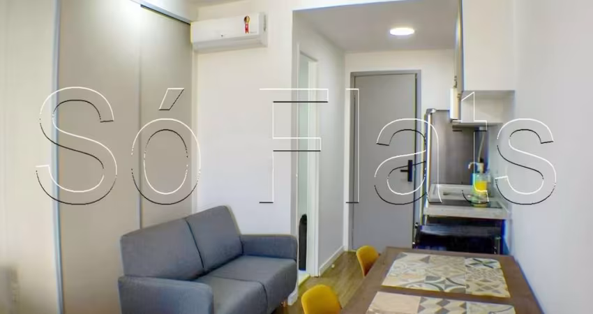 Apartamento Cab 682, disponível para venda com 27m² e 1 dormitório