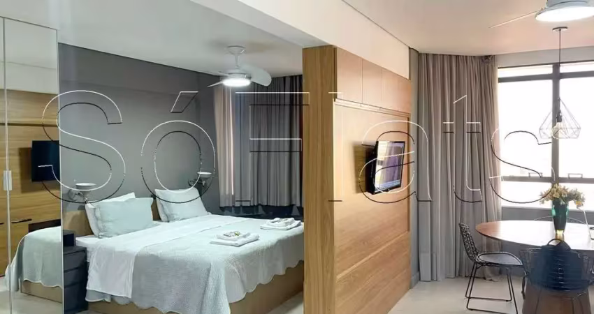 Apto L'hirondelle 47m², 1 dormitório e 1 vaga disponível para locação em Campinas.