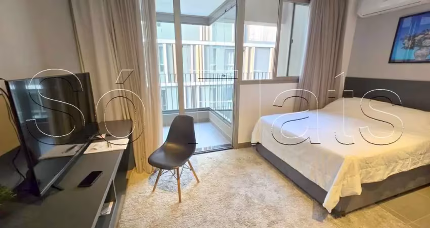 Studio no vn melo alves disponível locação 30m², 1 dormitório no bairro do jardim paulista.