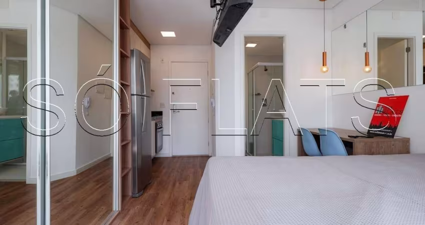 Setin Downtown Luz, flat com 22m², 01 dormitório disponível para locação no Centro de São Paulo.