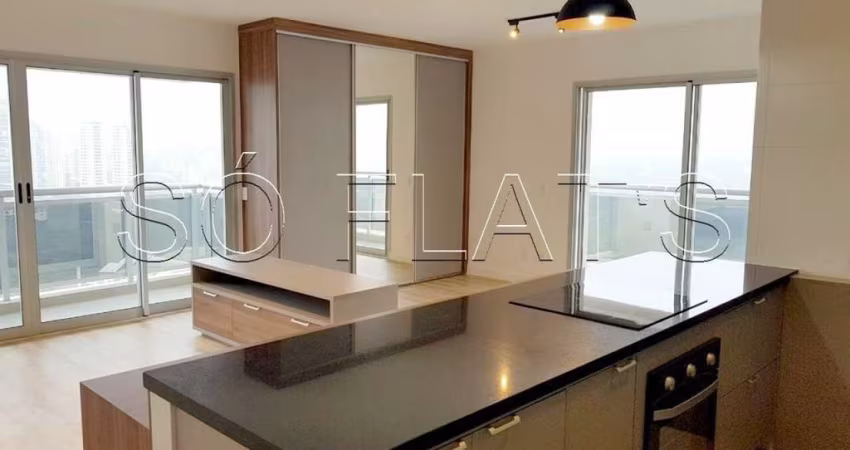 Apartamento no Residencial Urbanity disponível para venda ao lado da Avenida Nações Unidas.