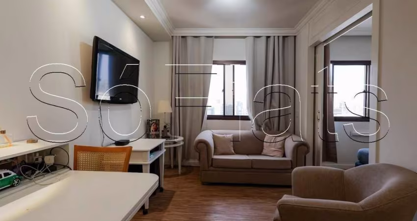 Apto no The World disponível para locação com 30m², 01 dormitório e 01 vaga de garagem.