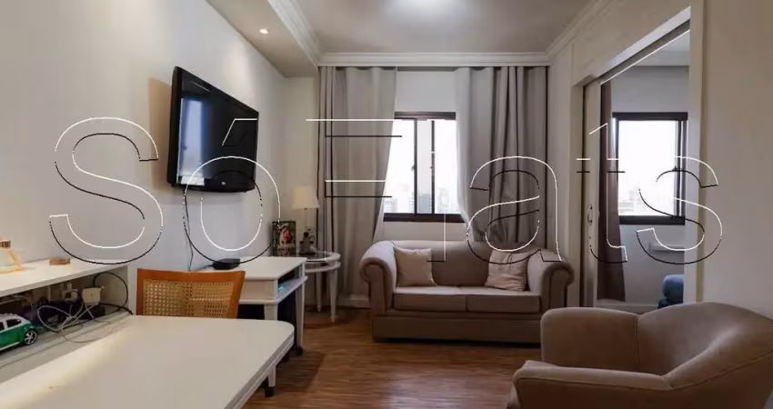 Flat no The World disponível para locação com 30m², 01 dormitório e 01 vaga de garagem.