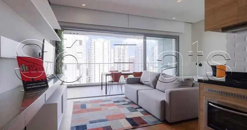 Residencial Oca Maracatins, apto disponível para locação contendo 40m², 1 dormitório e 1 vaga.
