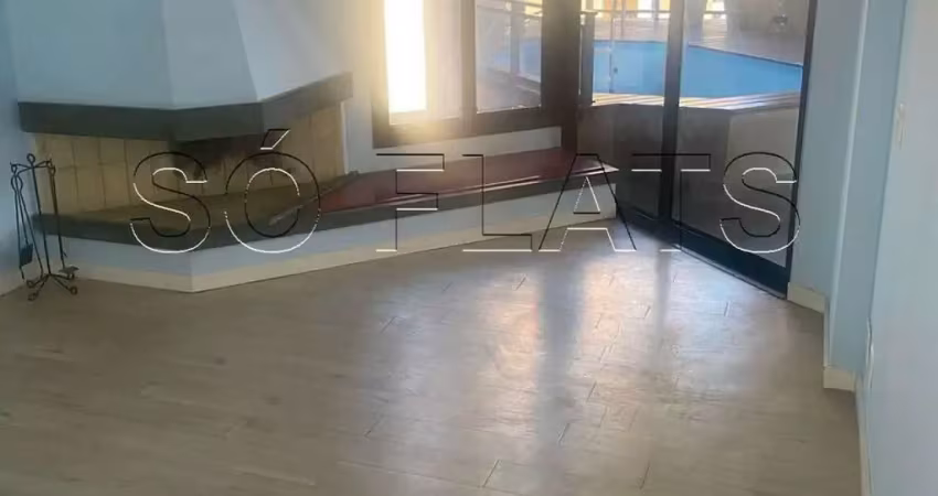 Apto no The Regent, apto disponível para locação com 78m², 01 dorm e 02 vagas de garagem.