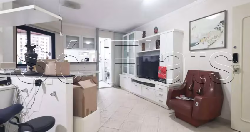 Flat Free Flex disponível para venda com 55m², 1 dormitório e 2 vagas de garagem
