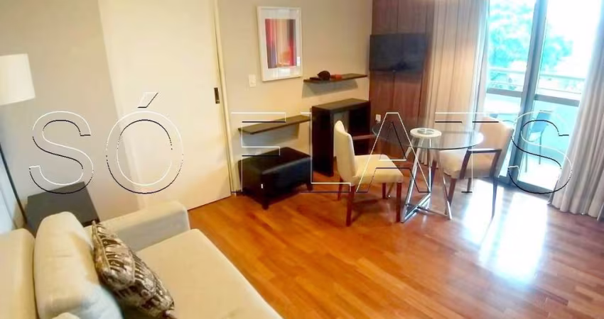 Ótimo apto completo estilo residencial no Brooklin disponível para locação