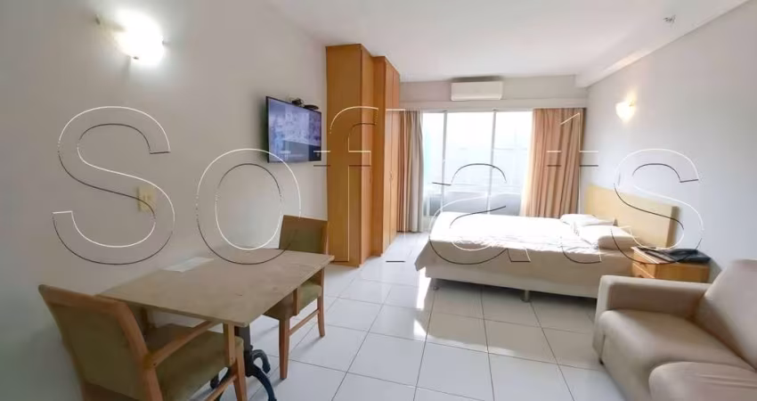 Flat American Loft disponível para venda com 28m², 1 dormitório e 1 vaga de garagem