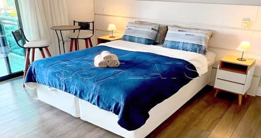 Flat Melia Ibirapuera disponível para venda com 31m², 1 dormitório e 1 vaga de garagem