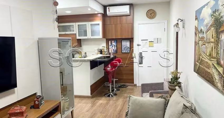 Mercure São Caetano do Sul, flat disponível para locação com 37m², 01 dorm e 01 vaga de garagem.