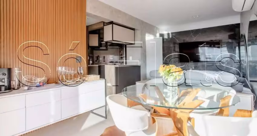 Flat Contemporâneo, disponível para venda com 42m², 01 dorm e 01 vaga