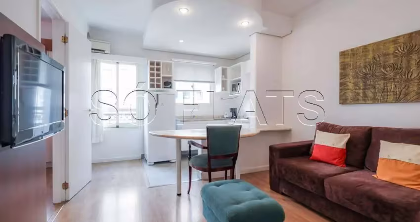 Flat Mercure SP JK, disponível para venda com 31m² 1 dormitório e 1 vaga à venda.