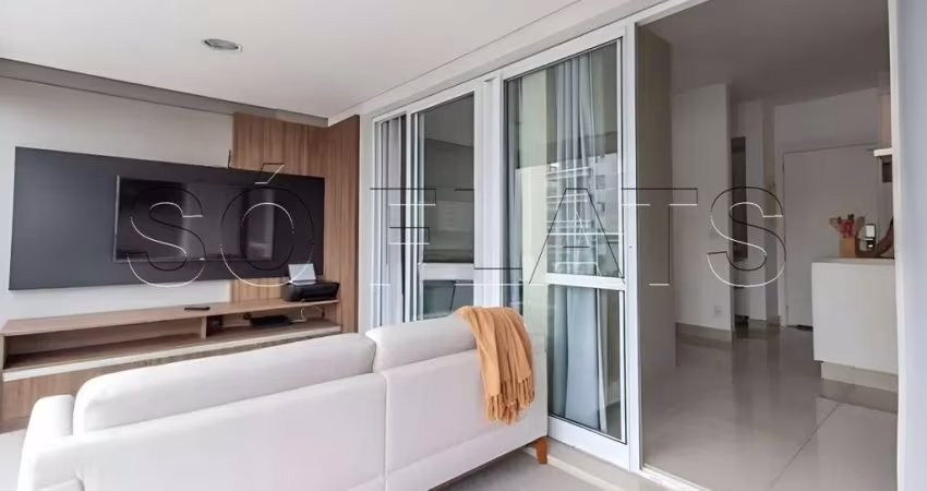 Apto no Residencial Blue Loft disponível para locação próximo da R. Vergueiro e Hospital Santa Rita.