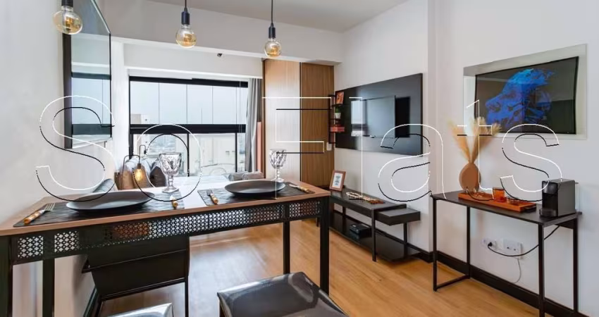Residencial Metro Arena, apartamento no modelo Studio com 25m² e 1 dormitório