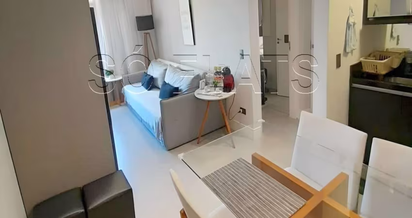 Flat São Paulo Suíte Service disponível para venda com 37m², 1 dormitório e 1 vaga de garagem