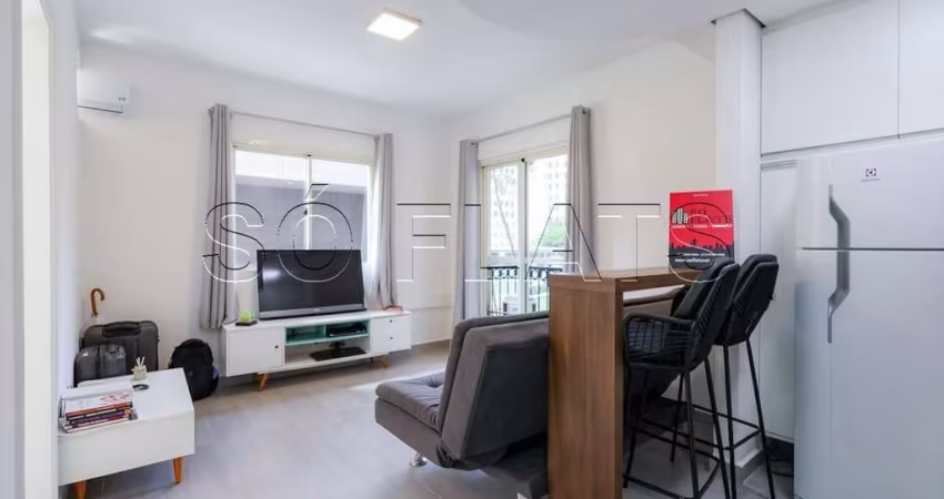 Flat Mercure SP JK, disponível para venda com 31m² 1 dormitório e 1 vaga à venda.