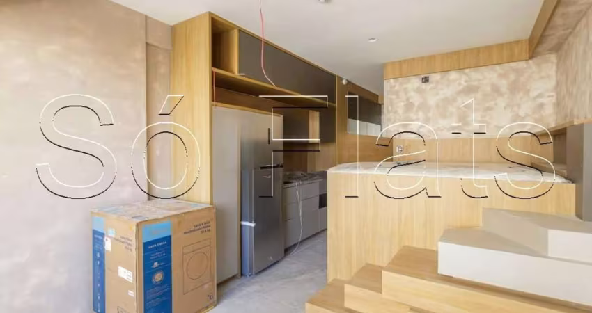 Residencial Voxx Vila Nova, studio disponível para locação com 33m² e 01 dormitório