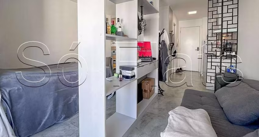 Residencial Ascent Paulista, flat disponível para locação contendo 31m² e 1 dormitório.