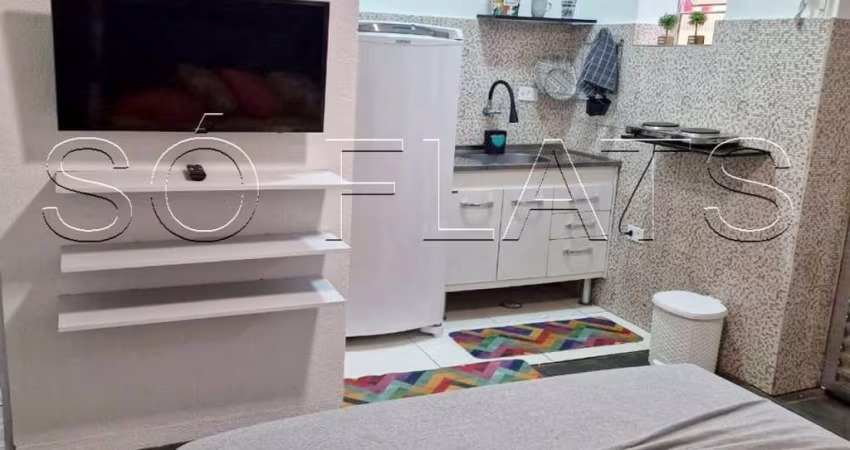 Residencial Nascimento, studio disponível para locação contendo 16m² e 1 dormitório