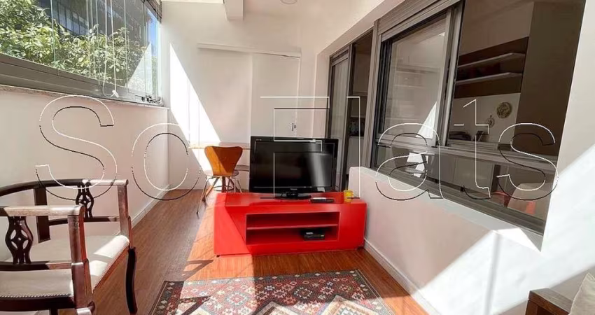 Studio Diseno Pinheiros disponível para venda com 32m², 1 dormitório e 1 vaga de garagem.