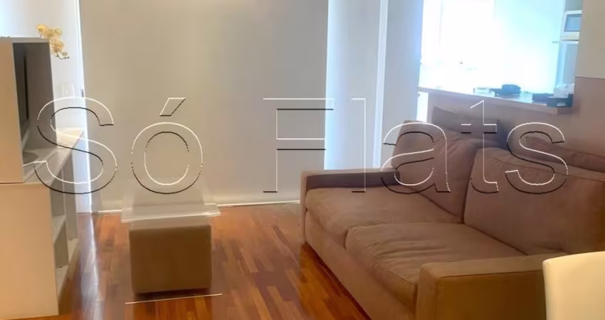 Flat Diogo Home disponível para venda com 47m², 1 dormitório e 1 vaga de garagem