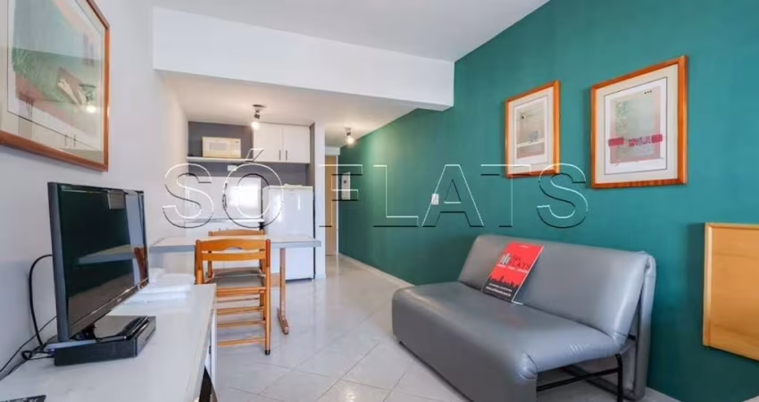 Flat Waldorf disponível para venda com 28m², 1 dormitório e 1 vaga de garagem
