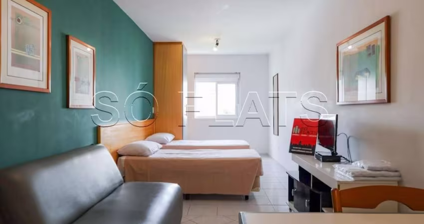 Flat Waldorf disponível para venda com 28m², 1 dormitório e 1 vaga de garagem