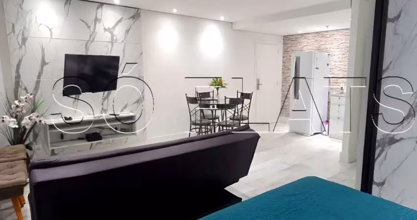 Flat Adagio Moema,. disponível para venda com 37m², 1 dormitório e 1 vaga de garagem