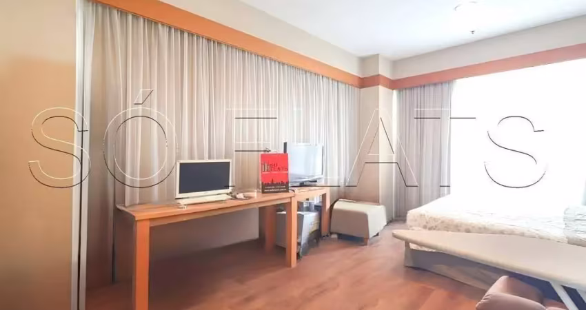 Flat wyndham nortel disponível para locação contendo 32m², 01 dorm e 01 vaga de garagem.