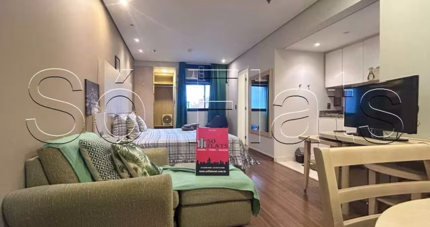Flat São Paulo Nações Unidas, disponível para venda com 27m² e 01 vaga de garagem